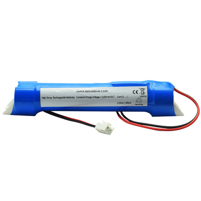 26650 6600mAh 3.2 ولت چوب نوع LiFePO4 باتری با ماژول نصب سمت