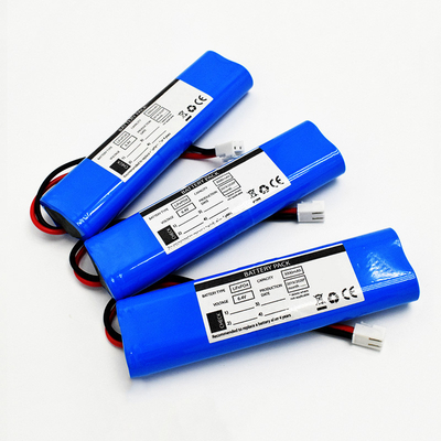 18650 3000mAh 6.4 ولت Side By Side نوع باتری های LiFePO4 عملکرد دمای بالا