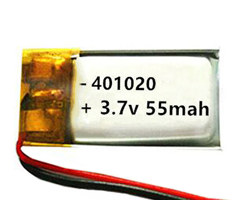 چراغ اضطراری باتری لیتیوم یونی 55 MAh باتری OEM 3.7 ولت قابل شارژ
