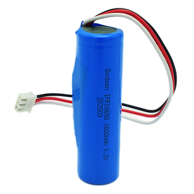 باتری های لیتیوم فایر خروجی لایت Lifepo4 Cells 18650 3.2V 1600mAh