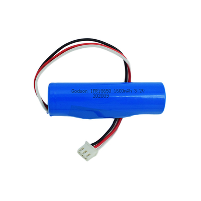 باتری های لیتیوم فایر خروجی لایت Lifepo4 Cells 18650 3.2V 1600mAh