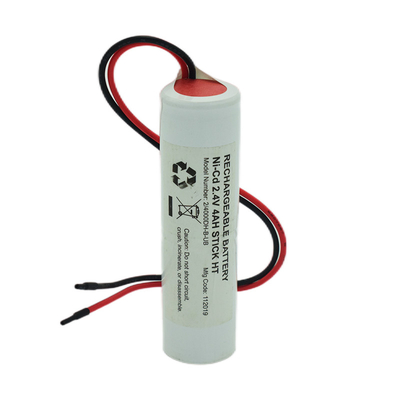 Ni Cd D4000mah باطری های 2.4 ولت با نور خروجی