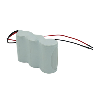 باتری های چراغ خروجی اضطراری Ni Cd ساید بای ساید 3.6 ولت 4000mah