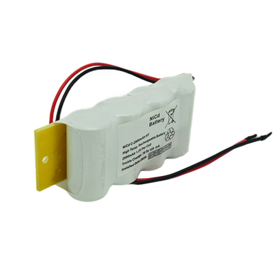 4.8 ولت C2500mah Ni Cd چراغ خروج اضطراری نوع باتری استیک