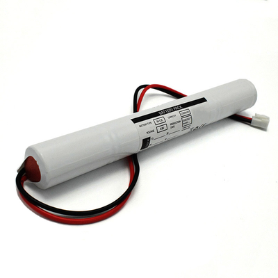 بسته های باتری قابل شارژ Ni Cd C2500mah 4.8V برای روشنایی اضطراری