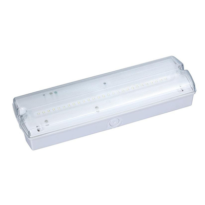 60 هرتز باتری لیتیوم یون چراغ اضطراری LED Bulkhead سفید 4W 150lm نصب سقف