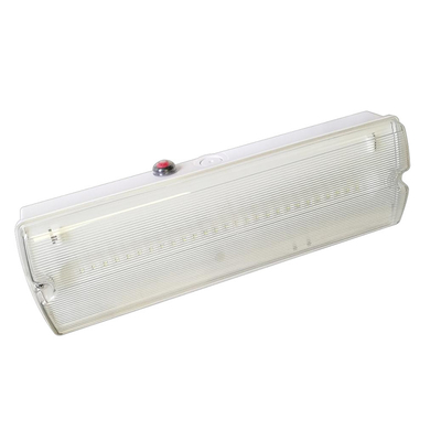 60 هرتز باتری لیتیوم یون چراغ اضطراری LED Bulkhead سفید 4W 150lm نصب سقف