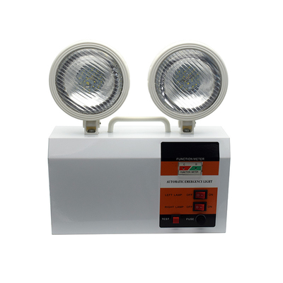 LED اضطراری دو نقطه نور سفید 3W 6500K 3 ساعت مدت زمان