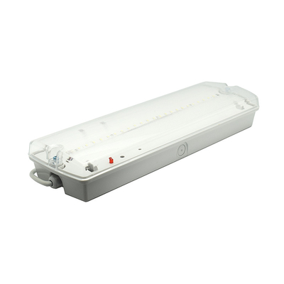 AC85V 5 W باتری لیتیوم یون چراغ اضطراری 500Lm 6500k LED Bulkhead
