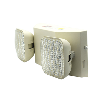 چراغ های اضطراری دو نقطه ای LED باطری لیتیوم یون سفید 600lm