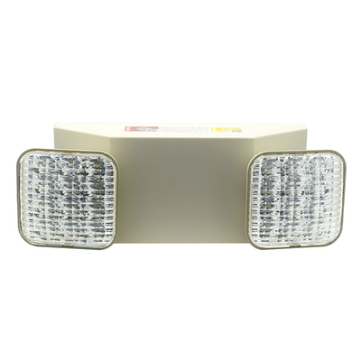 چراغ های اضطراری دو نقطه ای LED باطری لیتیوم یون سفید 600lm