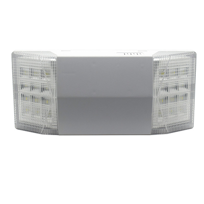 چراغ LED اضطراری دو نقطه ای بدون تعمیر و نگهداری دیواری 6W 600Lm