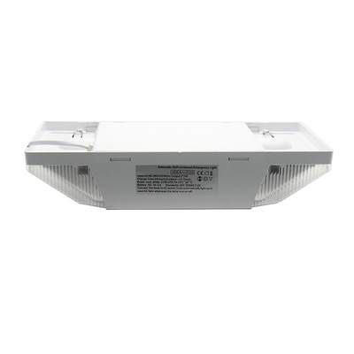 چراغ اضطراری باتری لیتیوم یون AC85V 600Lm 6500k چراغ دو نقطه ای LED