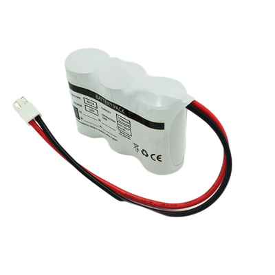SC1700mah چراغ اضطراری بسته باتری سی دی نیکل 3.6 ولت پیکربندی ساید بای ساید