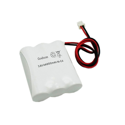 باتری های نور خروج اضطراری AA بسته NiCD AA900mAh 3.6V SBS قابل شارژ