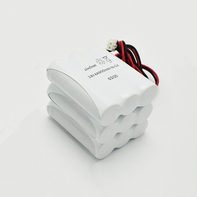 باتری های نور خروج اضطراری AA بسته NiCD AA900mAh 3.6V SBS قابل شارژ