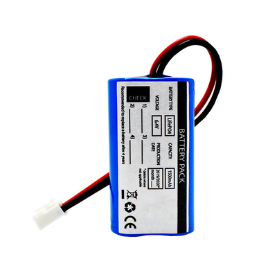 باتری های لیتیوم فایر خروجی Lightpo4 Cells 18650 6.4V 1500mAh