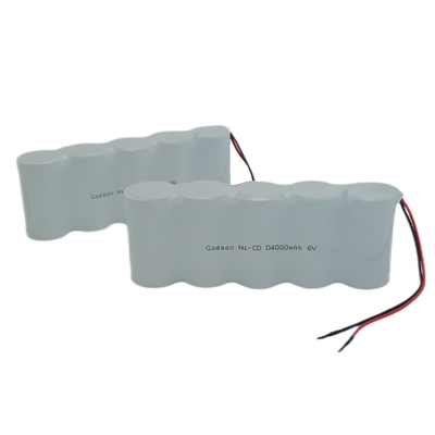 باتری چراغ خروجی اضطراری 4.0Ah قابل شارژ 6.0V دمای بالا