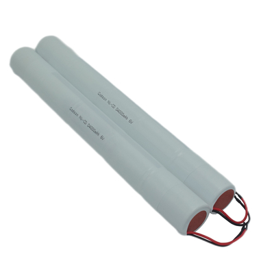 D4000mAh 6.0V چراغ خروج اضطراری بسته باتری نیکل کادمیوم