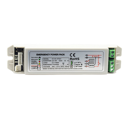 RoHS نور اضطراری باتری بسته های اینورتر نگهداری شده نوع قدرت اضطراری 5-15W GS-AT815