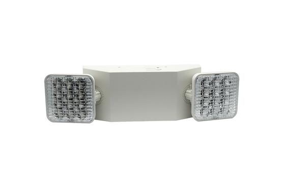 3 ساعت طول مدت چراغ خروج LED اضطراری داخلی 3W 85-265V دو سر چراغ دیوار نصب
