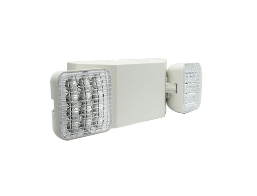 3 ساعت طول مدت چراغ خروج LED اضطراری داخلی 3W 85-265V دو سر چراغ دیوار نصب