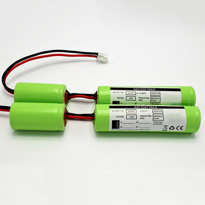 C4000mAh 3.6 ولت جایگزین باتری NiMH با عمر چرخه خوب
