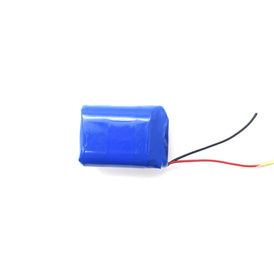 پلیمر لیتیوم یون 232738 2700mAh 3.8V با PCB و UL1571 24AWG قرمز و سیاه