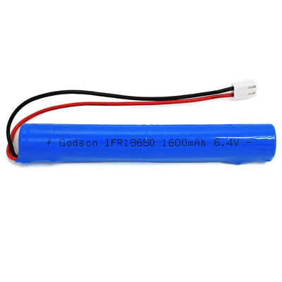 IFR 1600mAh 6.4 ولت 18650 LiFePO4 باتری های چوبی آسان نصب