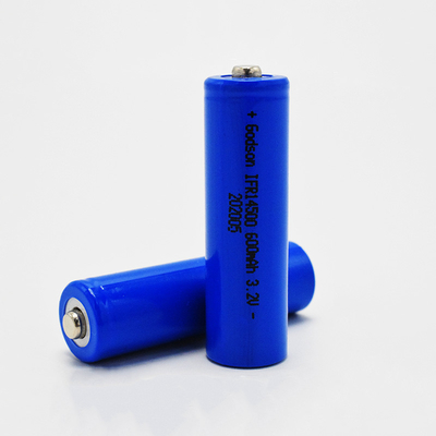 14500 600mAh 3.2V باتری LiFePO4 برای چراغ های اورژانسی و علائم خروج
