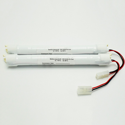 باتری نورپردازی اضطراری نیکاد با ایمنی خوب SC1800mAh 6.0V