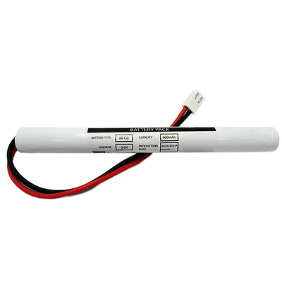 Ni Cd AA600mah 3.6 ولت باتری های خروجی سبک نوع چوبی با ایمنی خوب