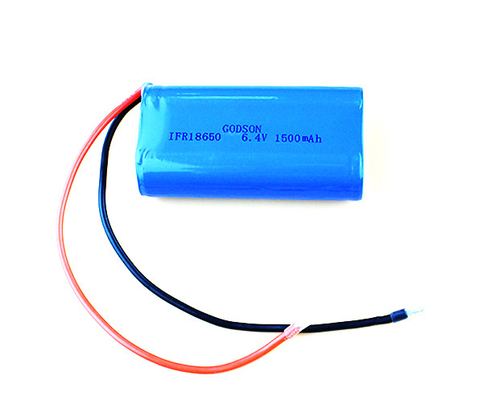 چراغ خروج اضطراری باتری های LiFePO4 18650 1500mAh 6.4V برای روشنایی اضطراری و تامین برق