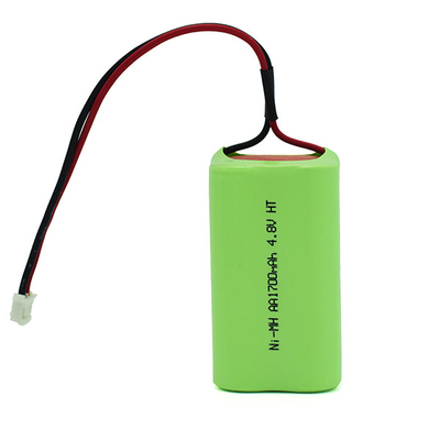 چراغ خروج اضطراری باتری های دمای بالا NiMH AA1700mAh 4.8V