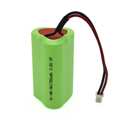 باطری با ظرفیت بالا 3.6 ولت AA1700mAh Ni Mh برای روشنایی اضطراری و ابزار برق