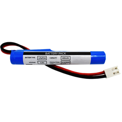چراغ های اضطراری 600mAh 6.4 ولت باتری های LiFePO4