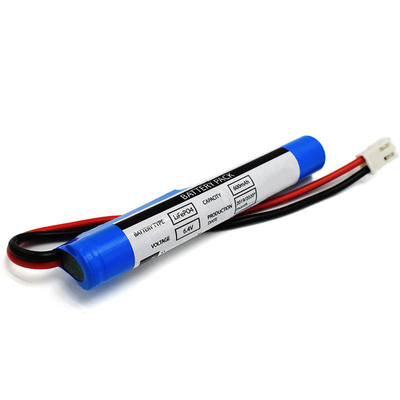 چراغ های اضطراری 600mAh 6.4 ولت باتری های LiFePO4