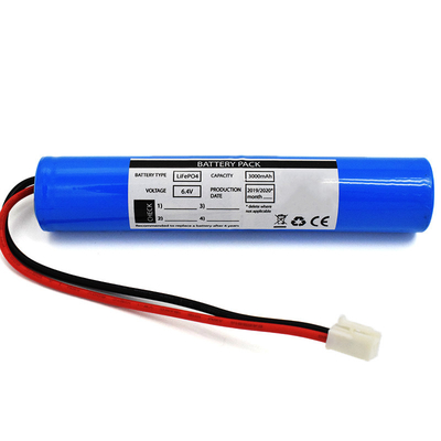 نوع چوبی باتری های LiFePO4 3000mAh 6.4 ولت استفاده از نور خورشیدی اضطراری