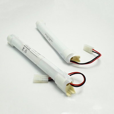 باتری نورپردازی اضطراری باتری Ni-Cd SC1800mAh 6.0V 10.8Wh نوع چوب OEM با ماژول نصب دیواری جانبی