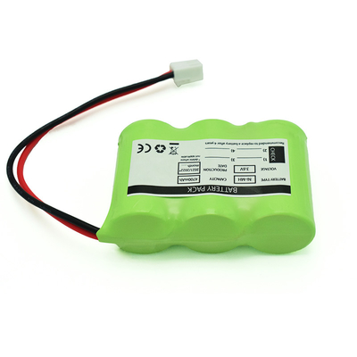3S1P Side By Side Type 3.6V Ni-Mh C4700mAh باتری قابل شارژ مجدد با دمای بالا OEM PVC