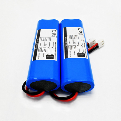 باتری استوانه ای 18650*4 سلول 3000mAh 6.4V SBS باتری های LiFePO4 عملکرد دمای بالا