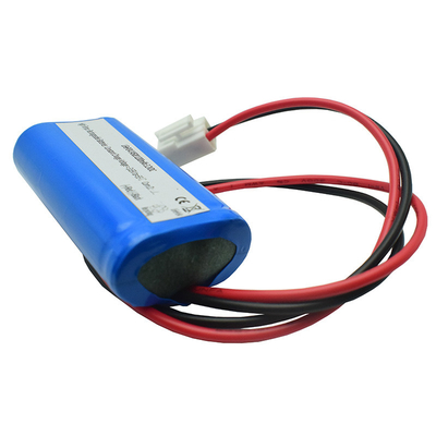 OEM SBS نوع IFR 14500*2 سلول 1.2Ah 3.2V LiFePO4 باتری های روشنایی اضطراری 10-20mm اتصال سیم