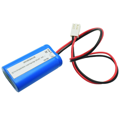 OEM SBS نوع IFR 14500*2 سلول 1.2Ah 3.2V LiFePO4 باتری های روشنایی اضطراری 10-20mm اتصال سیم