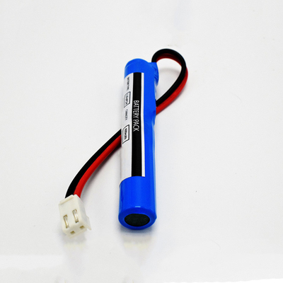 نوع چوب PVC IFR 18650*2 سلول در سری با ماژول کنترل حفاظت 0.6Ah 6.4V LiFePO4 باتری های استوانه ای