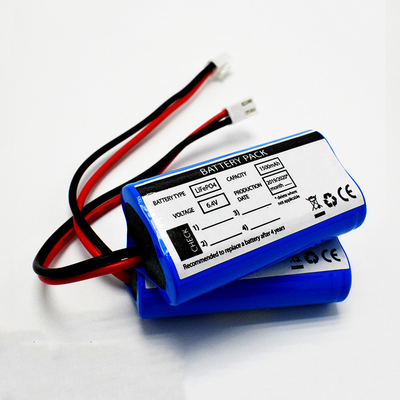 OEM 9.6Wh LiFePO4 18650*2 سلول 1.5Ah 6.4V باتری های کیفیت