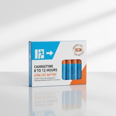 زمان شارژ 8 تا 12 ساعت باتری چراغ اضطراری خروجی عمر طولانی باتری با حداکثر 500 چرخه عمر باتری و دمای عملیاتی 0 تا 45 درجه سانتیگراد