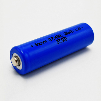 روشنایی اضطراری IFR 14500 LiFePO4 باتری 3.2 V 600mAh Stick