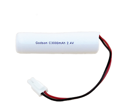 بسته باتری چراغ علامت خروج OEM NiCD C3000mAh 2.4V نوع استیک