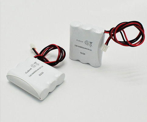 باتری نور خروج اضطراری Aa900mah JST XHP 2P NiCd Battery