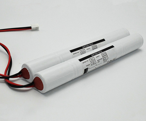 بسته های باتری قابل شارژ Ni Cd C2500mah 4.8V برای روشنایی اضطراری